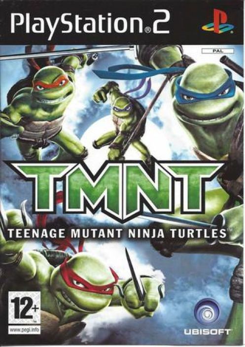 TMNT teenage mutant ninja turtles kaytetty PS2
