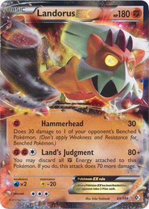 Landorus EX 89/149 Kunto: Good