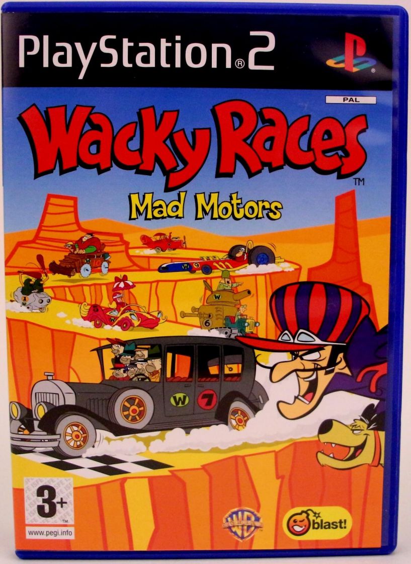 Wacky races käytetty PS2 Porvoonpelikauppa.fi