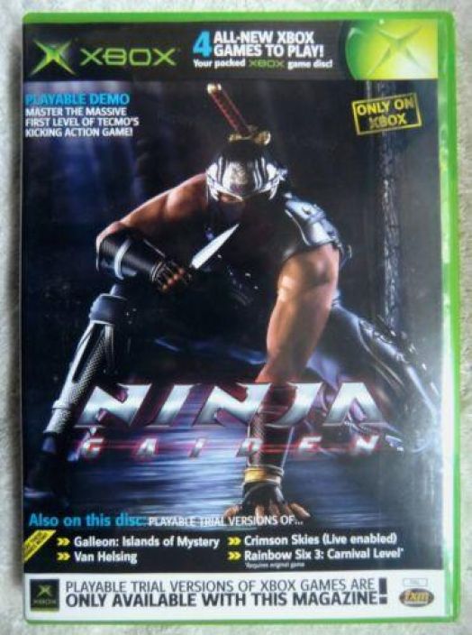 XBOX Demo Game Disc 31 Ninja Gaiden