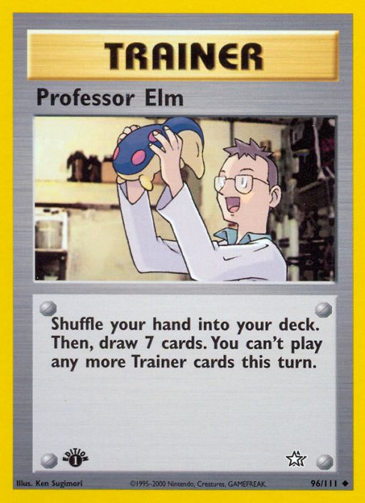 Professor Elm 96/111 EX 1st edition Kunto EX