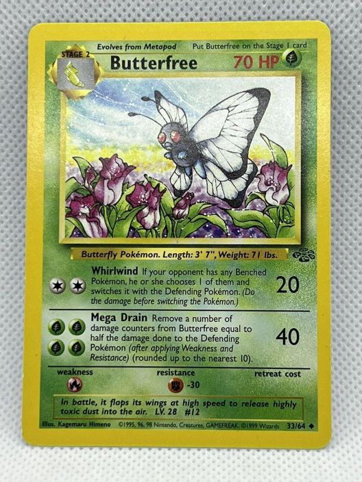 Butterfree 33/64 Kunto NM