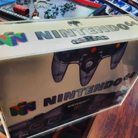 N64 konsoli "Grey smoke"väri