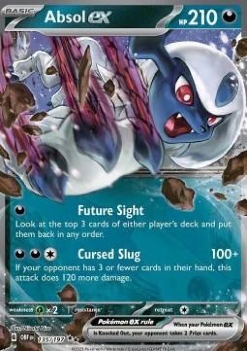 Absol EX 135/197 Kunto: Near Mint