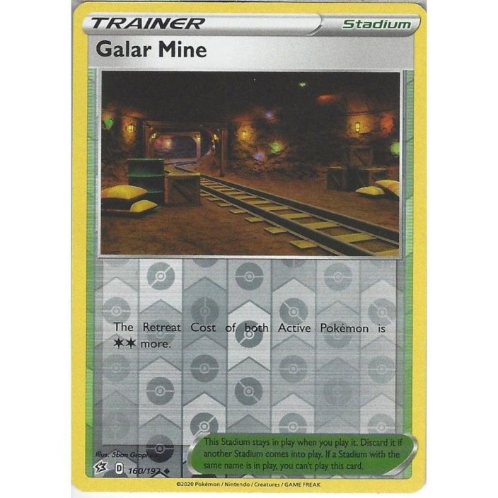 Galar Mine 160/192 Reverse Holo Kunto: NM