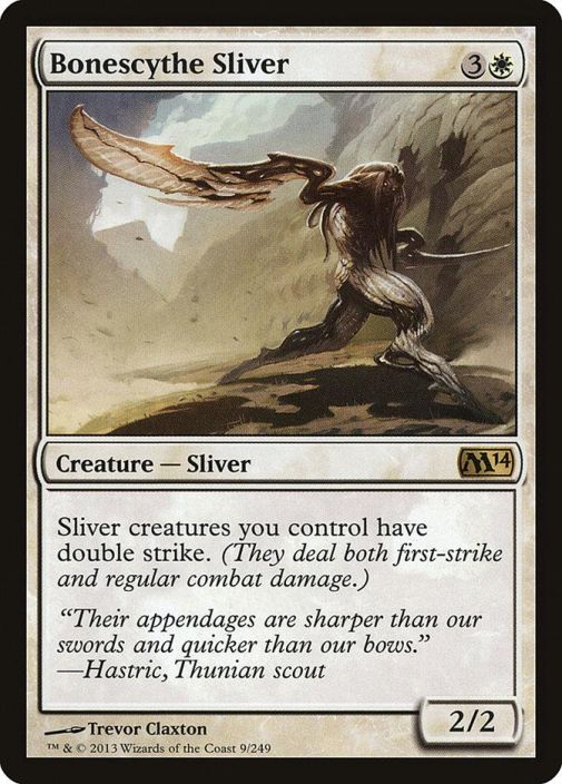 Bonescythe Sliver Foil Kunto: Exellent