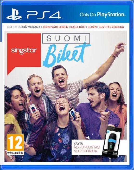 Singstar SuomiBileet PS4 kaytetty