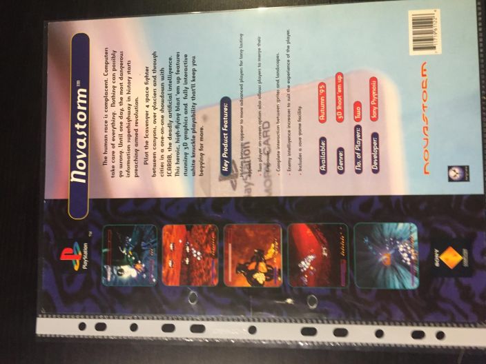NOVASTORM Psygnosis