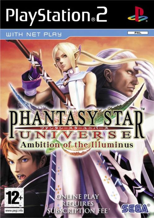 Phantasy Star Universe: Ambition of the Illuminus Kaytetty PS2