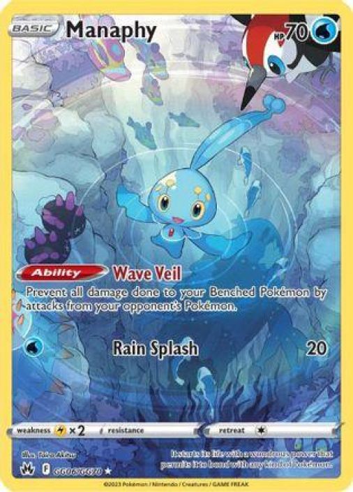 Manaphy GG06/GG70 Kunto: NM