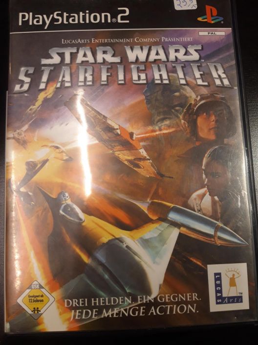 Star wars Starfighter( Saksa)kaytetty PS2