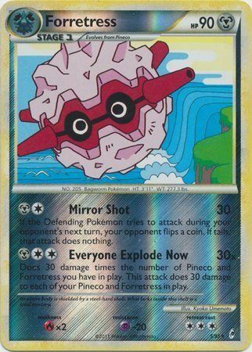Forretress 5/95 Reverse Holo Kunto: Good