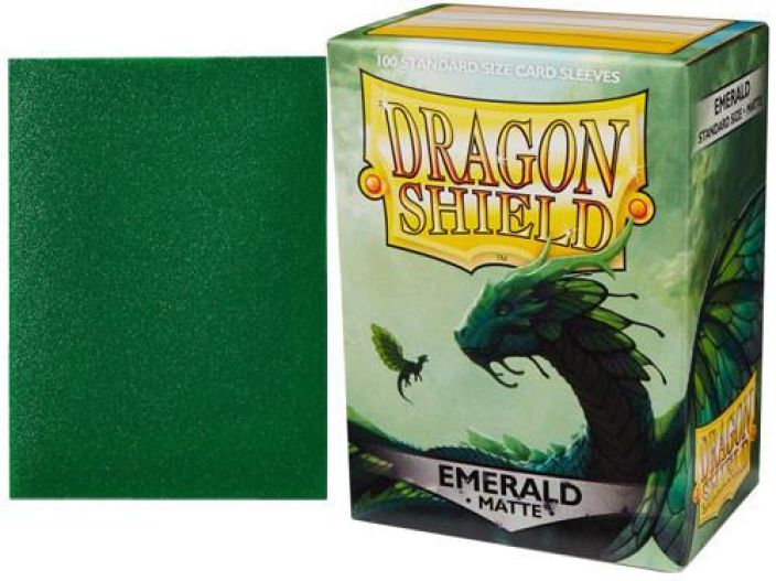 Dragon Shield Sleeves Emerald Matte