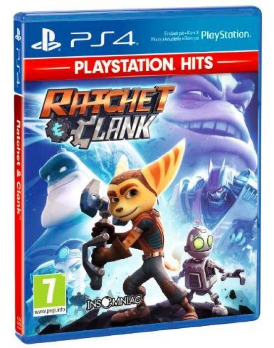 Ratchet and Clank kaytetty PS4 playstation hits