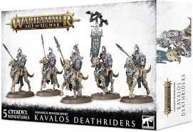 Warhammer Age of Sigmar Kavalos Deathriders Ossiarch Bonereapers
