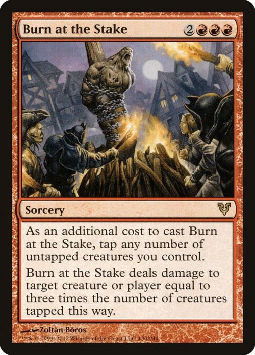 Burn at the Stake Kunto: Excellent