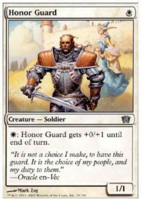 Honor Guard Kunto: Near Mint