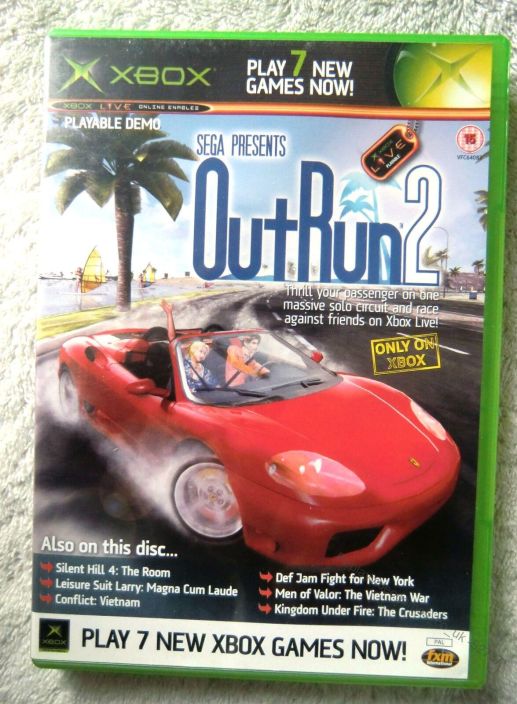 XBOX Demo Game Disc 35 OutRun 2