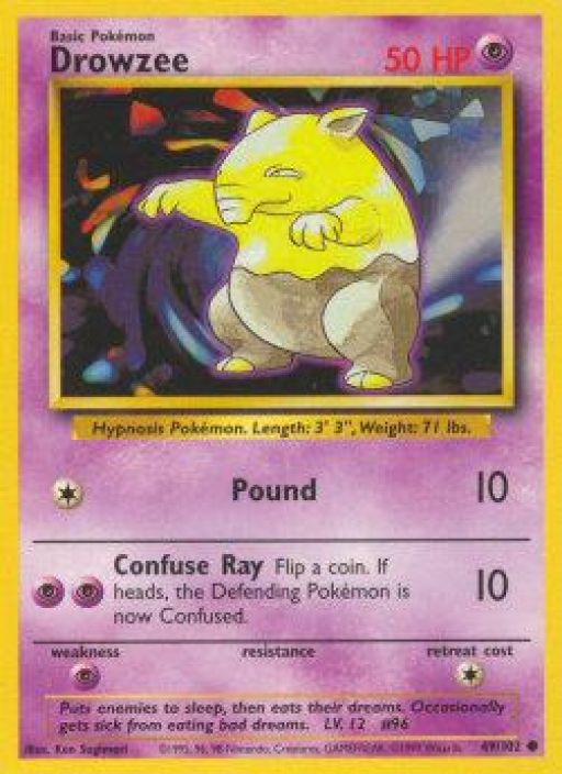 Drowzee 49/102 DMG