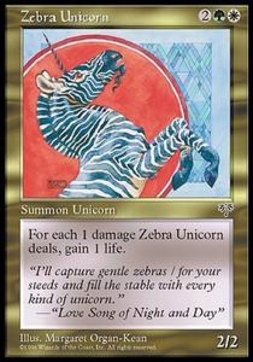 Zebra Unicorn Kunto: Good