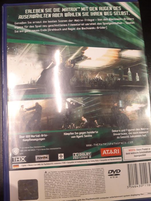 Matrix path of neo (Saksa)kaytetty PS2