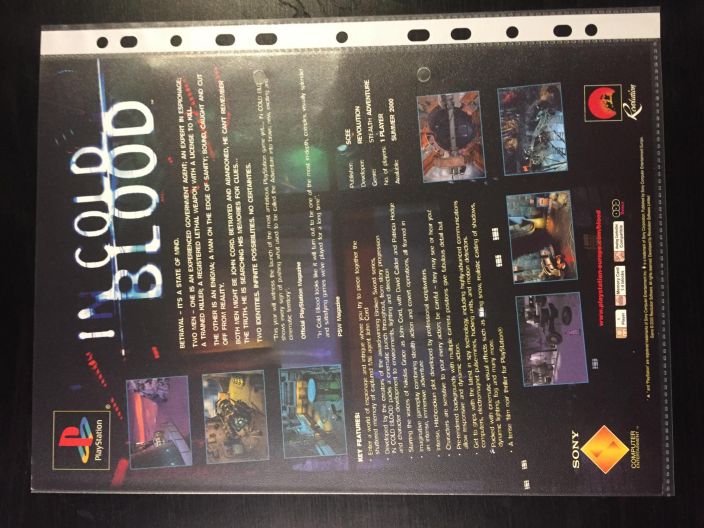 IN COLD BLOOD ESITE NR1