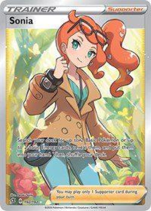 Sonia192/192 Full Art GD Kunto: Good ( Taipuma (Ei taitos) kortin alaosassa, muuten hyvassa kunnossa)