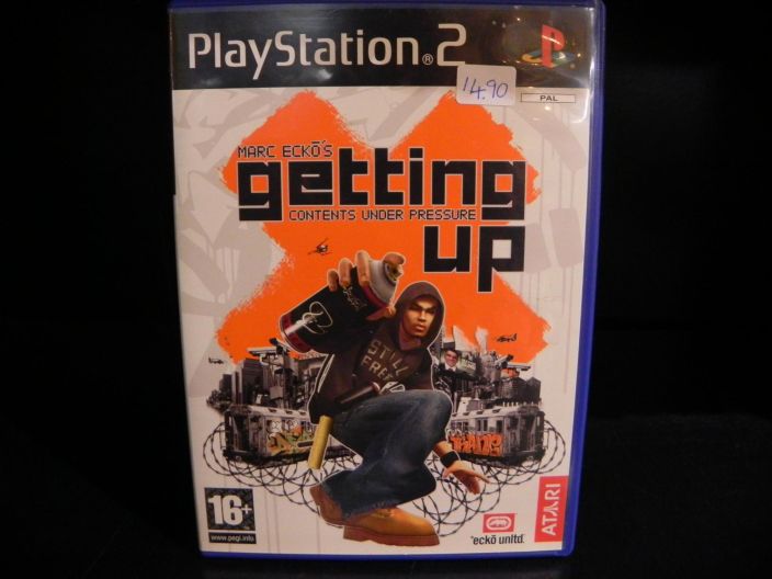Marc ecko's getting up kaytetty PS2