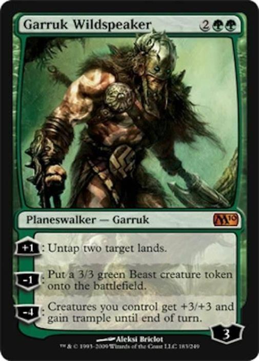 Garruk Wildspeaker Kunto: Good