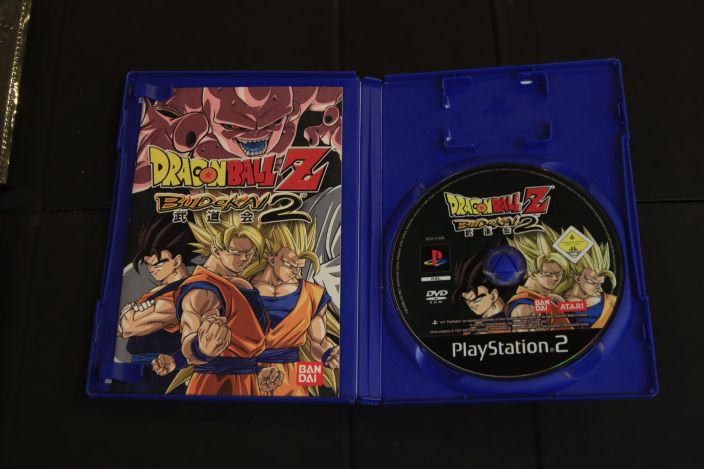 Dragonball Z Budokai 2 kaytetty PS2 Manuaali Mintissa Quickstart suomeksi ja ruotsiksi
