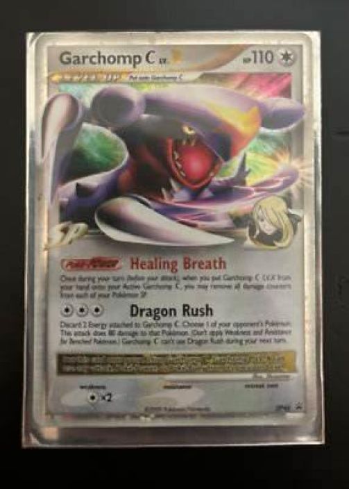 Garchomp C lv.X DP46 Kunto: damaged