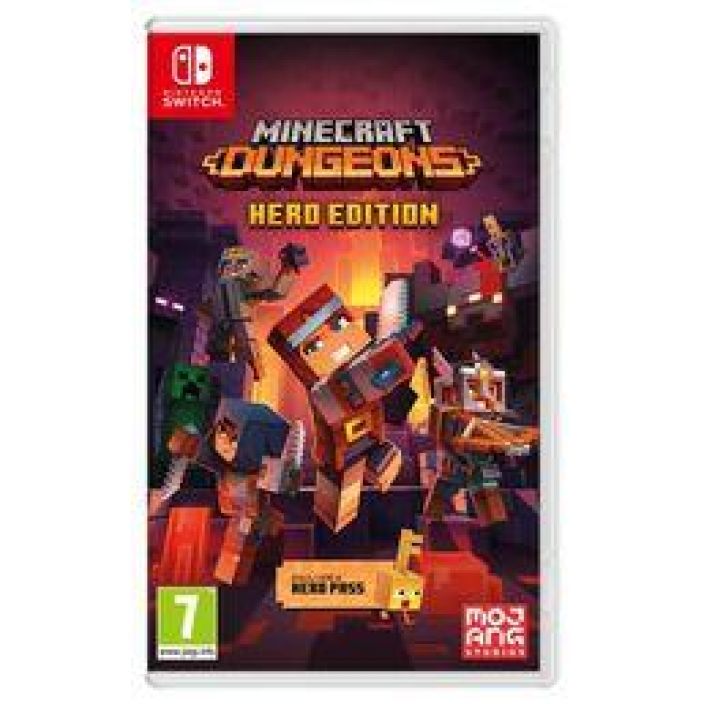 Minecraft Dungeons Hero Edition Kaytetty Switch