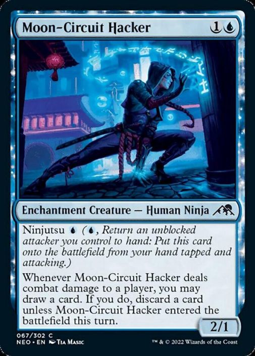 Moon-Circuit Hacker 067/302C NM Kunto NM
