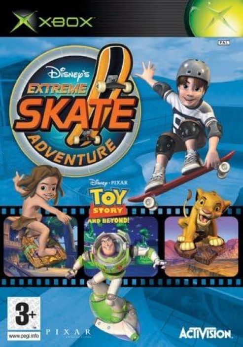 Disney Extreme skate adventure kaytetty Xbox