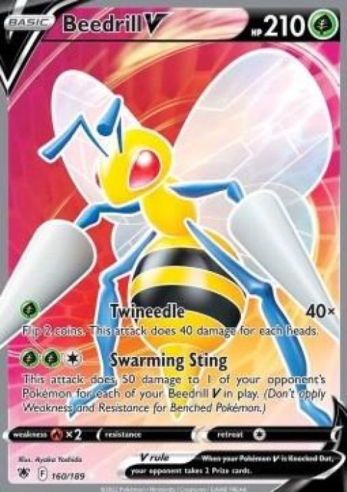 Beedrill v 160/189 kunto:Near mint