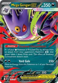 Mega Gengar ex 125/217 NM