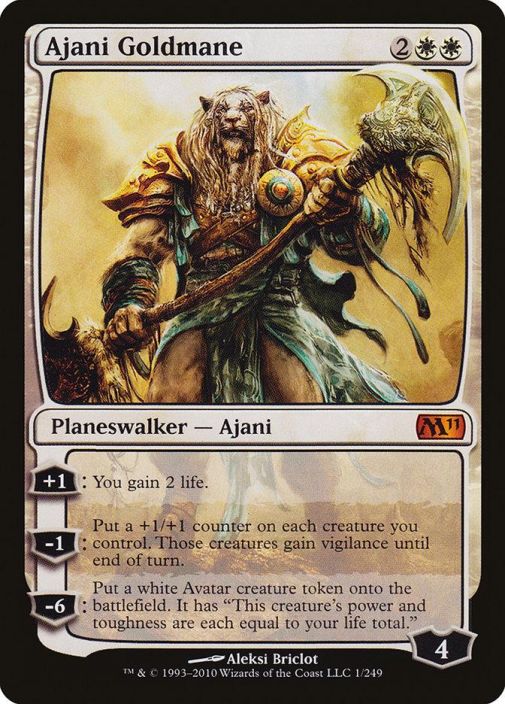 Ajani Goldmane Kunto: Excellent