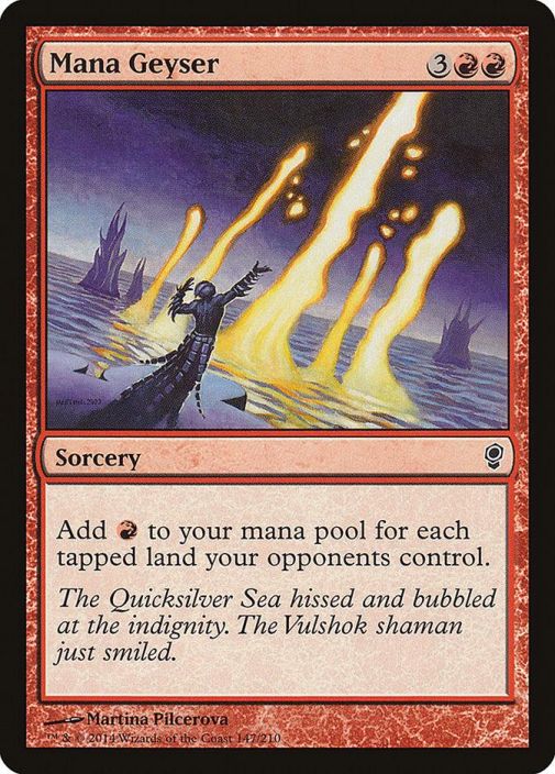 Mana Geyser Kunto: Near Mint