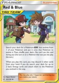 Red & Blue 202/236 Reverse Holo LP