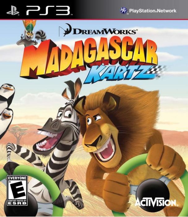 Madagascar Kart kaytetty ps3