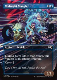 Midnight Mangler 0301 Borderless Foil Aetherdrift