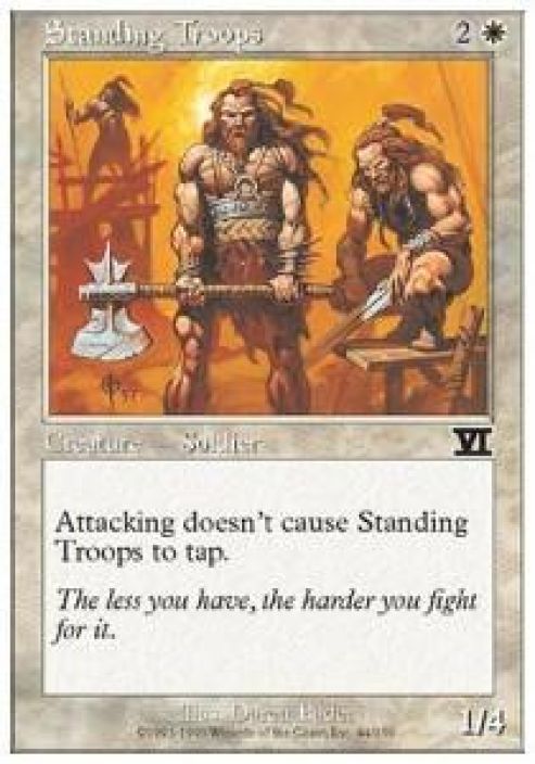 Standing Troops Kunto: Near Mint