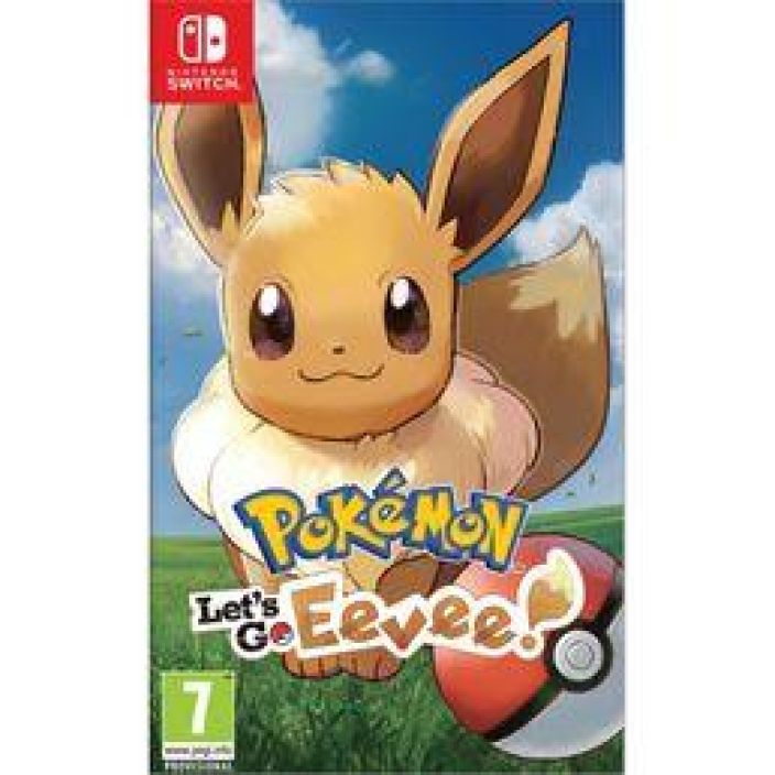 Pokemon Let's Go Eevee! kaytetty Switch