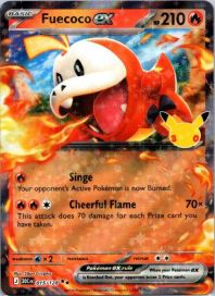 Fuecoco ex 015/128 30th Celebration  NM