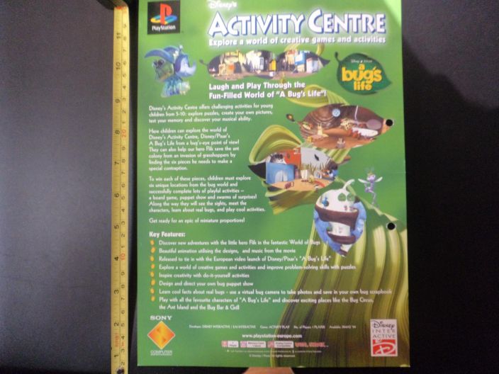 ACTIVITY CENTRE a bugs life Disney