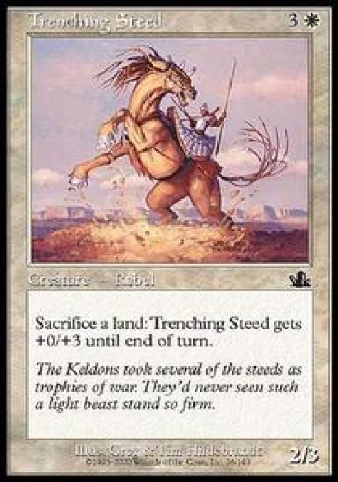 trenching steed kunto:excellent