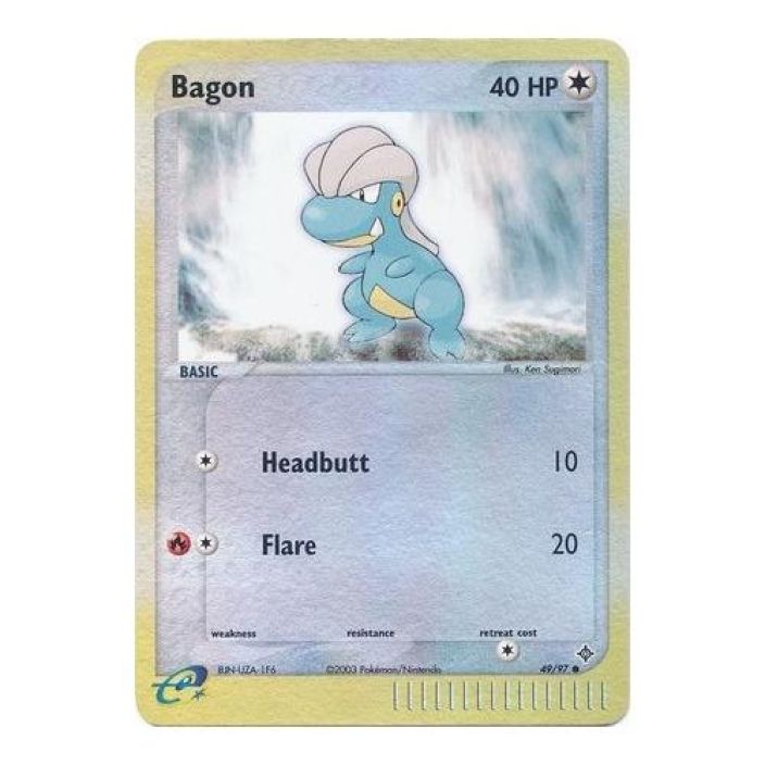 Bagon 49/97 Reverse Holo Kunto: Light Played