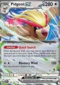 Pidgeot ex 164/197