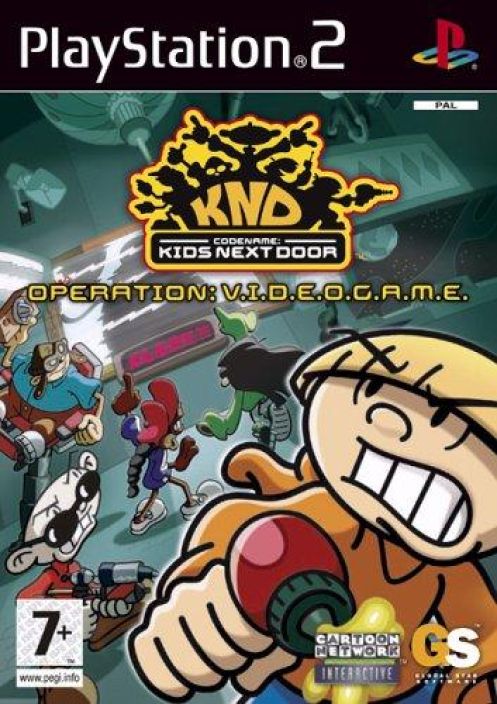 Codename: Kids Next Door Operation: V.I.D.E.O.G.A.M.E kaytetty PS2