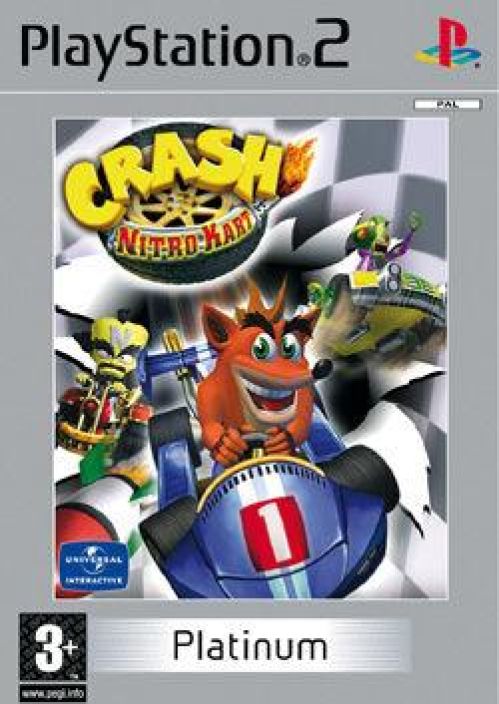 Crash Nitro Kart kaytetty PS2 Platinum
